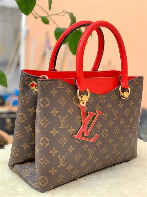 sac louis vuitton marron et rouge|louis vuitton sac de main.